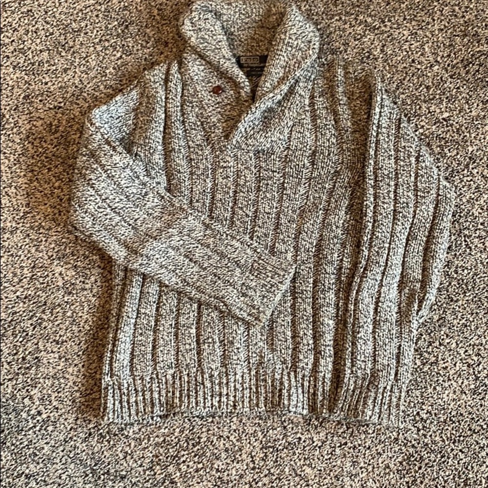 Polo by Ralph Lauren 100% wool chunky sweater